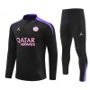 Paris Saint-Germain Training Sweatshirts Quarter-zip 2024-25 Schwarze Für Herren